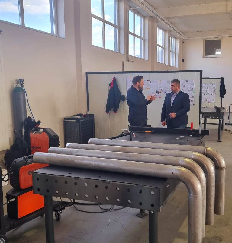 Načelnik posjetio poduzeće "Anytherm"