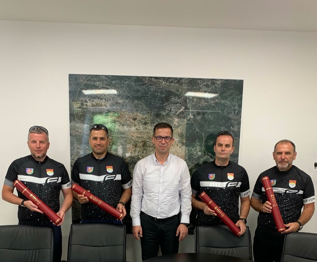 Biciklistička tura prijateljstva Novi Travnik - Klis uspješno okončana!
