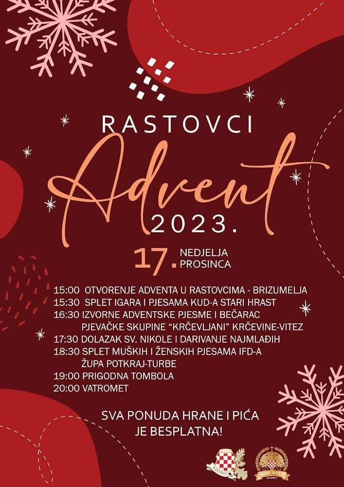 Advent u Rastovcima 2023.