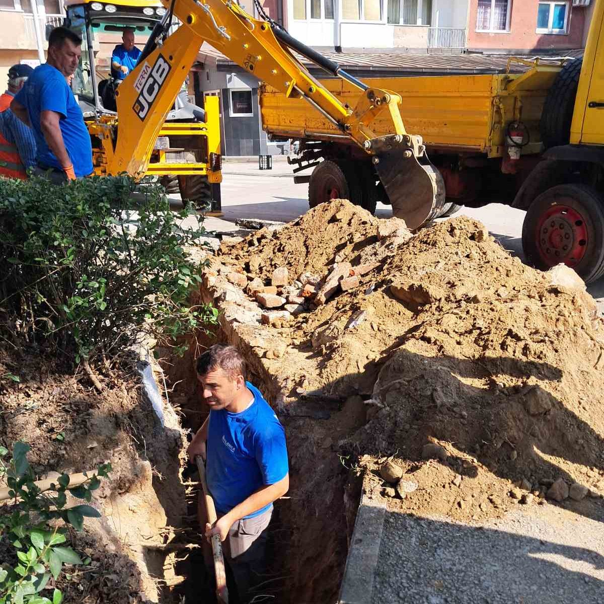 Rekonstrukcija kanalizacijske mreže na spoju ulica Kalinska i Mehmeda Spahe 