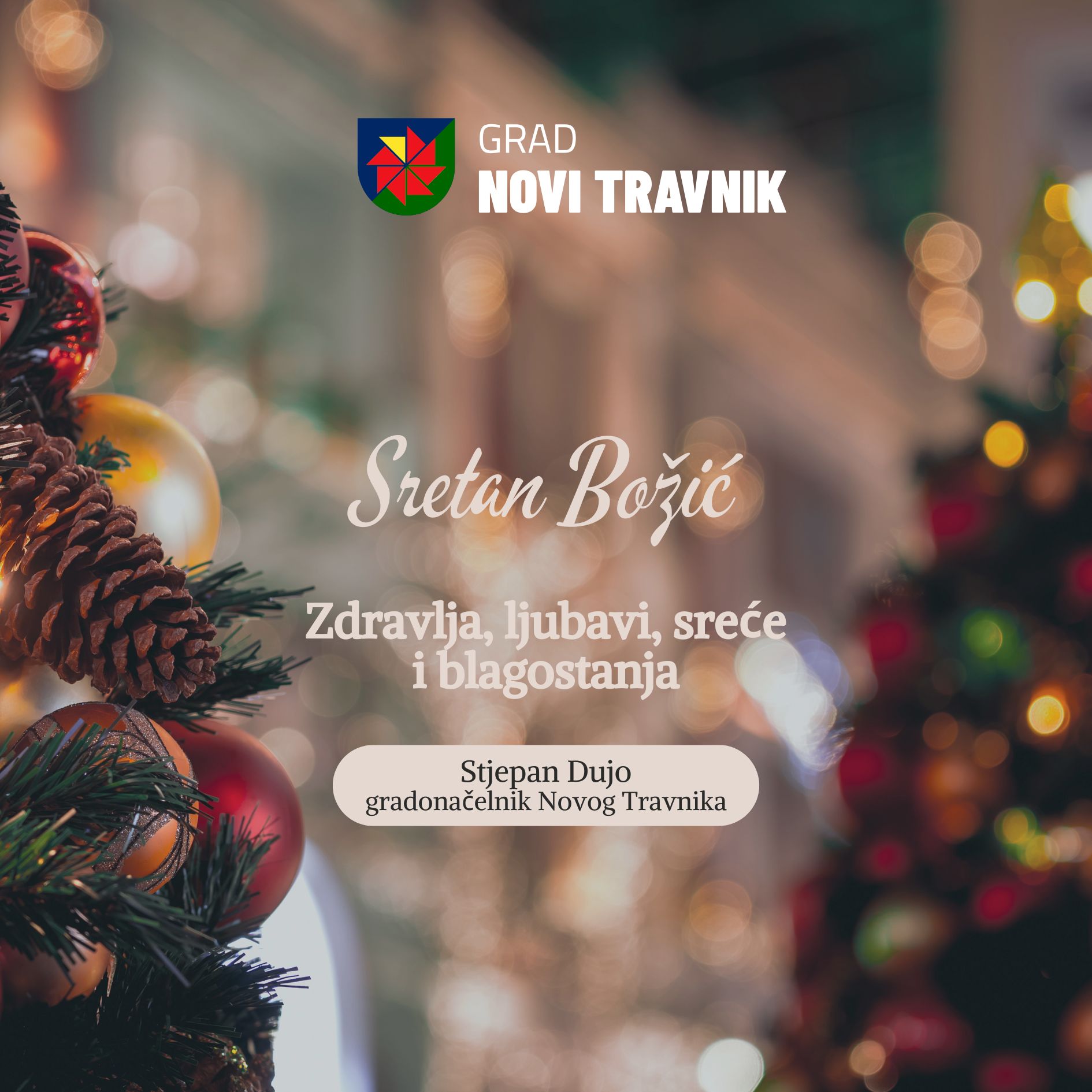 Čestitka gradonačelnika povodom Božića