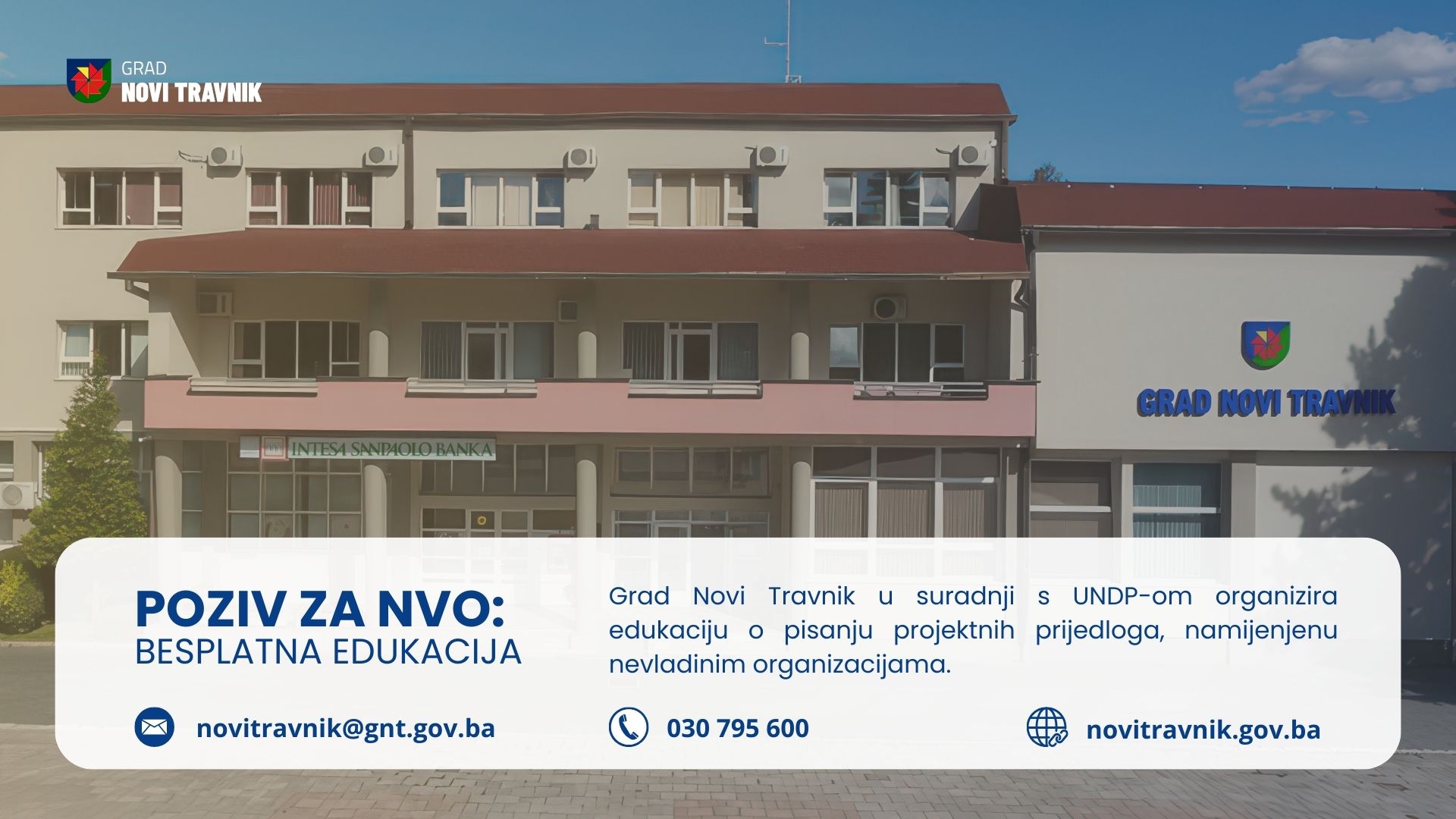 Besplatna obuka za NVO: Pisanje projekata i upravljanje projektnim ciklusom