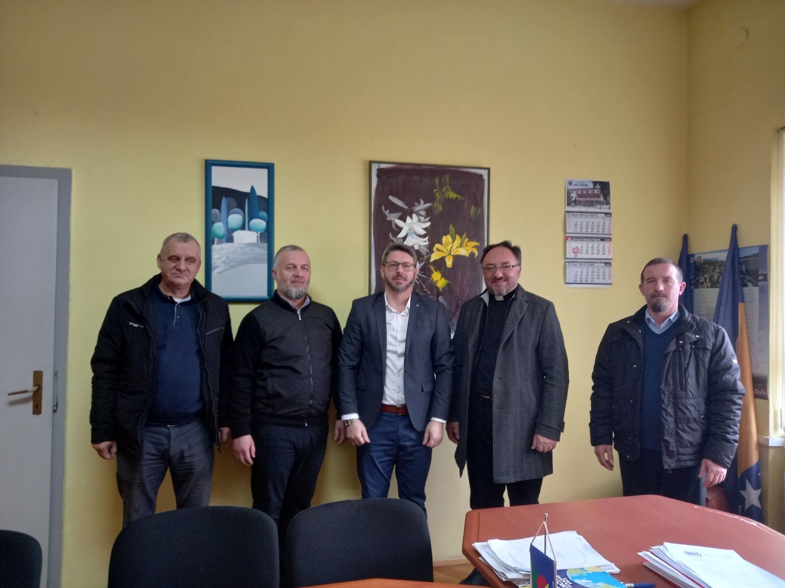 PREDSJEDAVAJUĆI OPĆINSKOG VIJEĆA ODRŽAO SASTANAK SA ODBOROM ZA MEĐURELIGIJSKU SURADNJU NOVI TRAVNIK