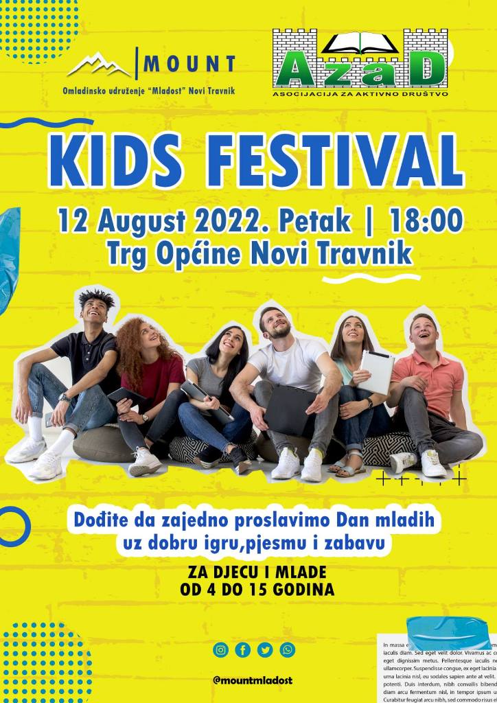 U petak KIDS festival
