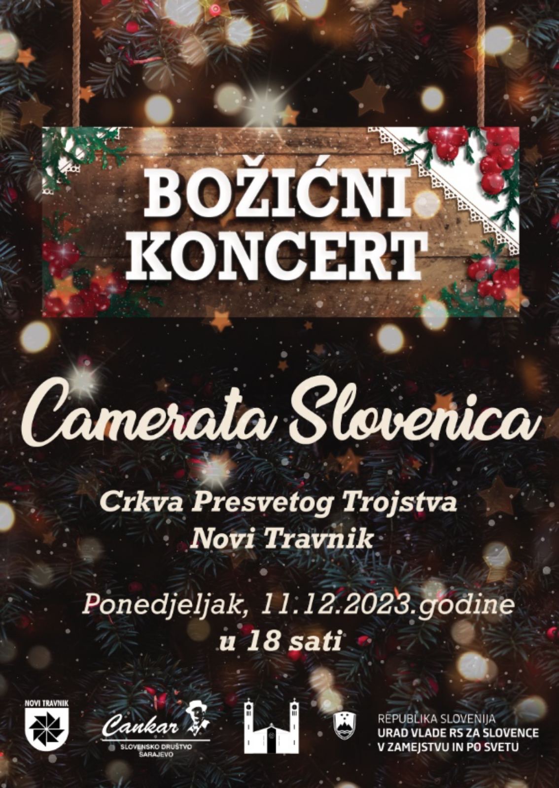 Božićni koncert “Camerata Slovenica”