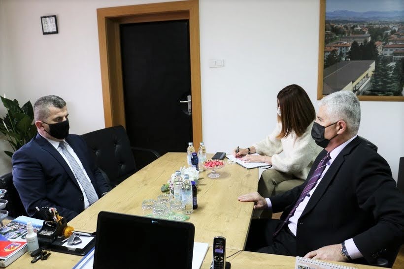 Predsjednik Čović u Novom Travniku - Sastanak s novoizabranim načelnikom
