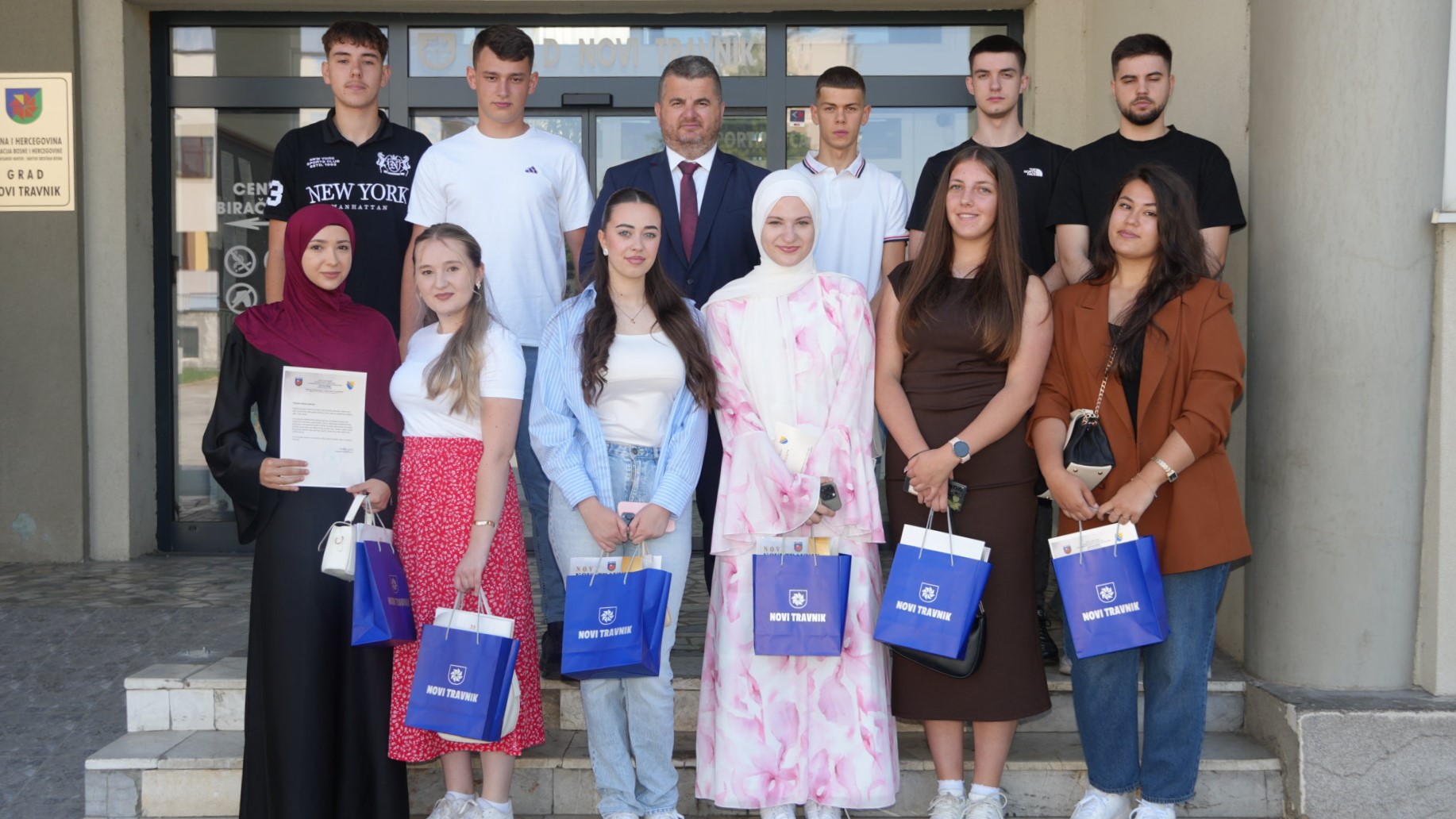 Održan prijem za učenike generacije iz Novog Travnika koji se školuju izvan grada. 