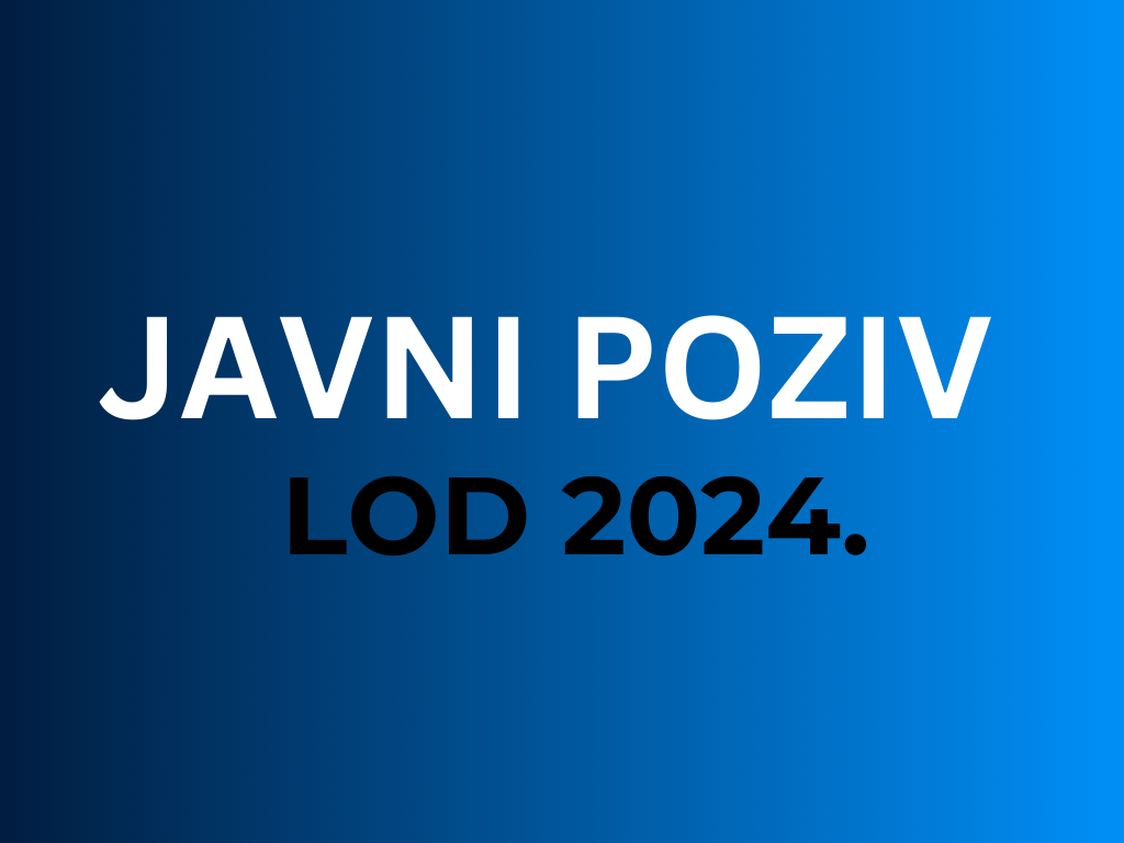 JAVNI POZIV ORGANIZACIJAMA CIVILNOG DRUŠTVA/NEVLADINIM ORGANIZACIJAMA ZA PREDAJU PRIJEDLOGA PROJEKATA