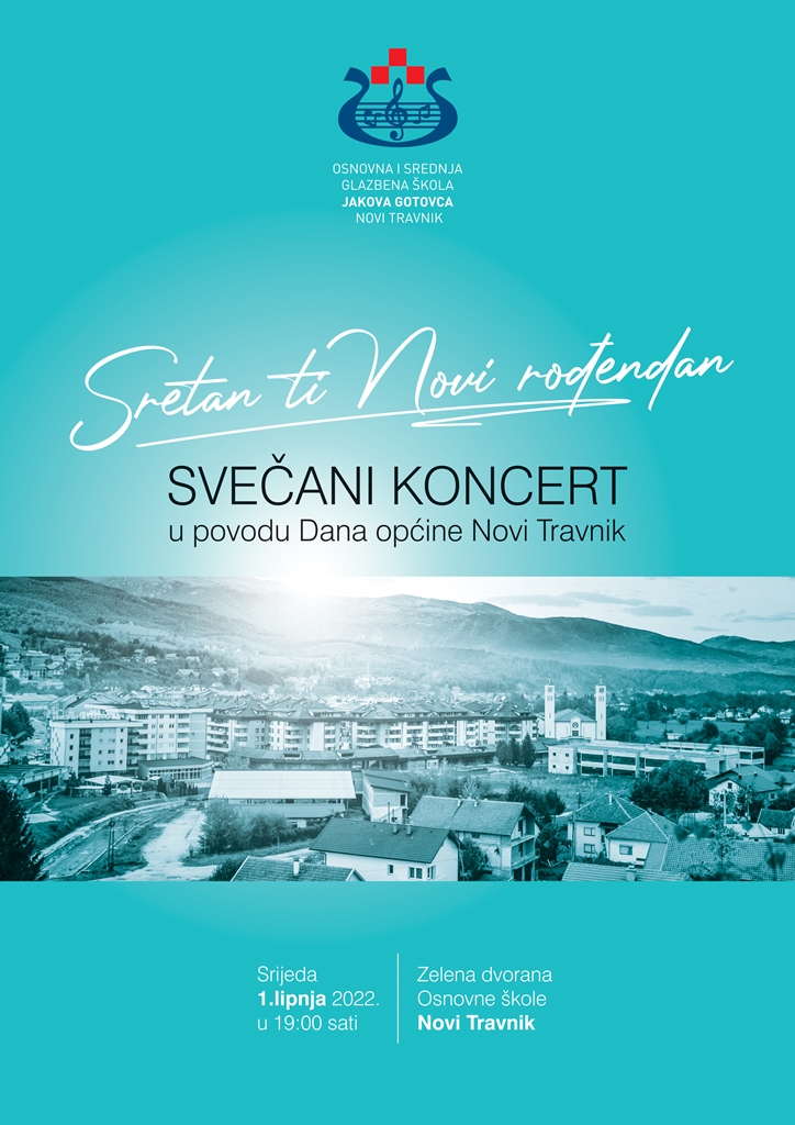 Svečani koncert Osnovne i Srednje glazbene škole Jakova Gotovca Novi Travnik