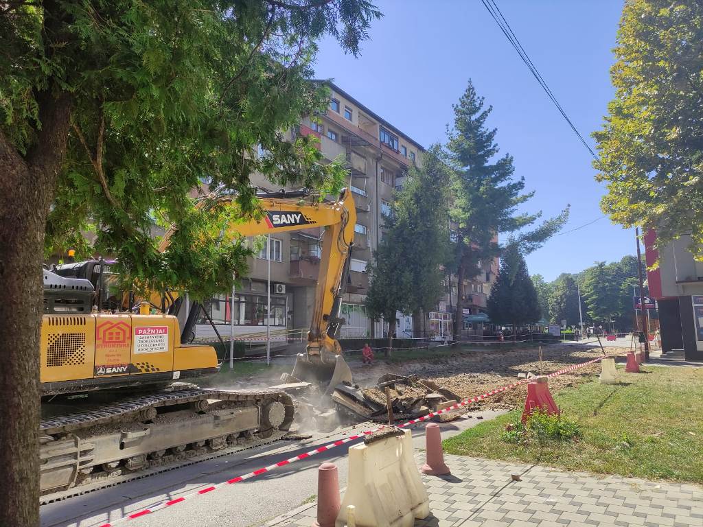 Foto- dnevnik infrastrukturnih radova za utorak 12.09.2023.