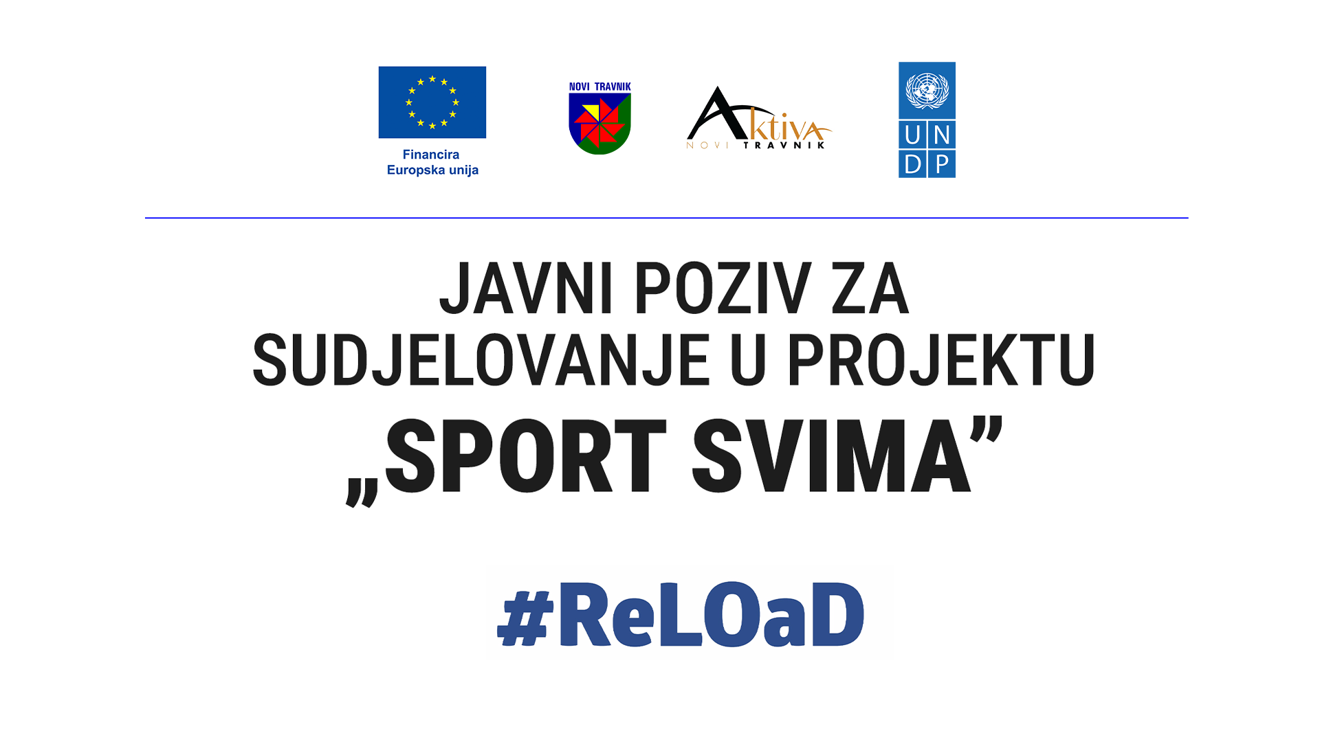 Javni poziv: Sport svima 