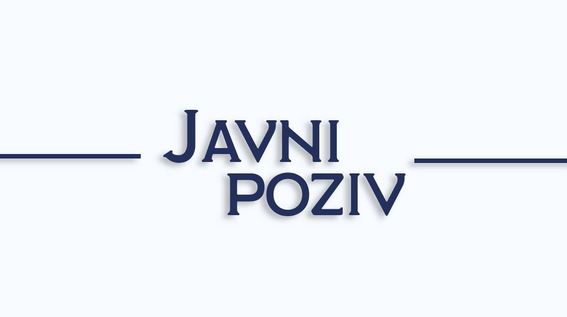 Javni poziv za domaćinstva, te mikro, mala i srednja preduzeća