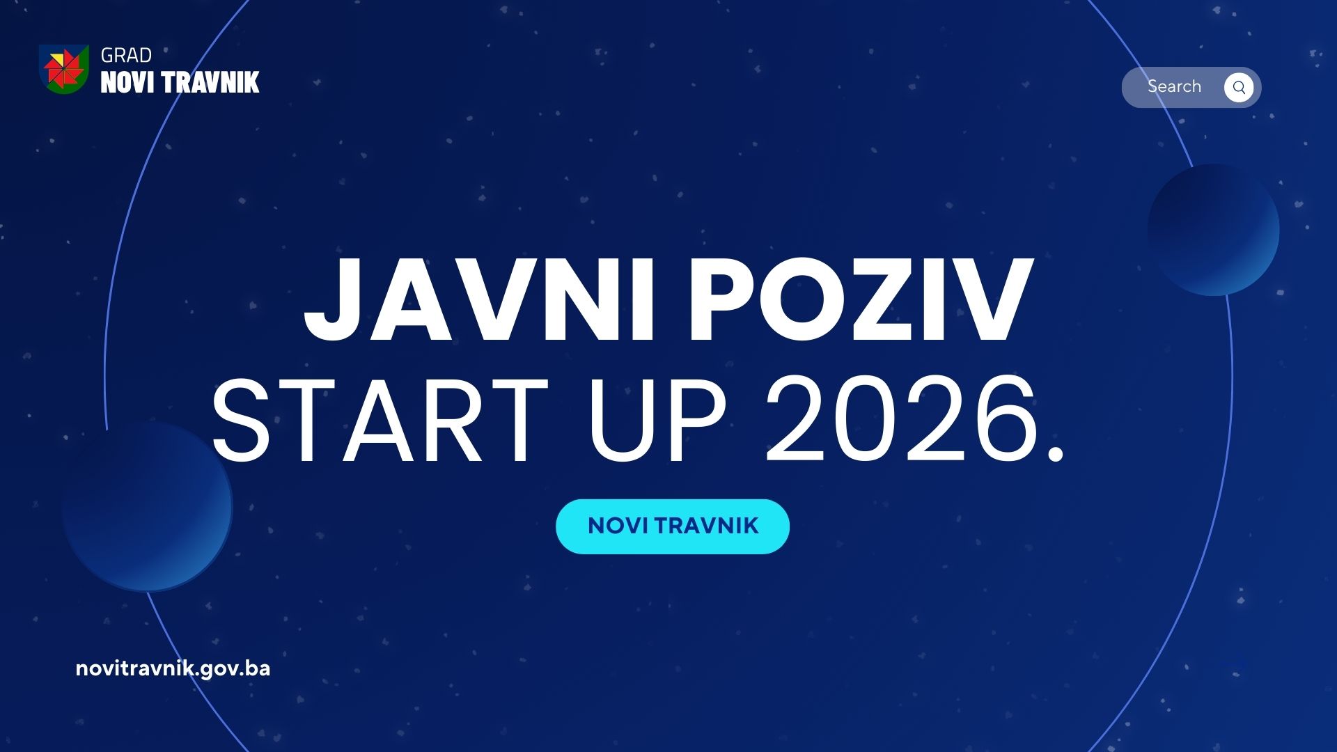 JAVNI POZIV: Financiranje START UP poslovnih subjekata mladih u 2026. godini