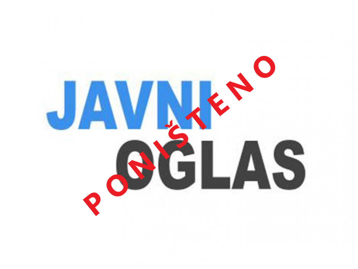 PONIŠTENJE JAVNOG OGLASA