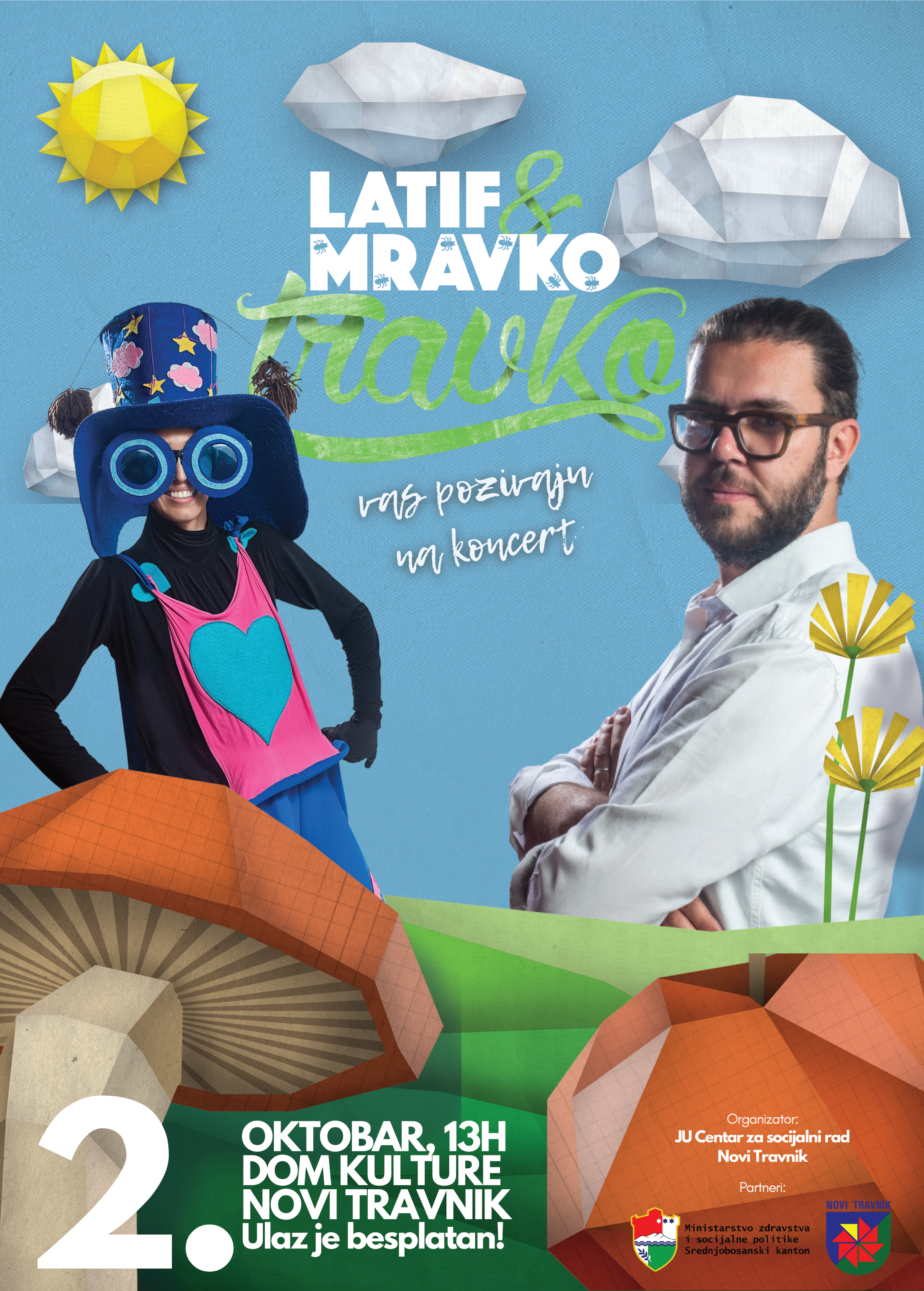 Obilježavanje Dječjeg tjedna uz Koncert Mravka travka