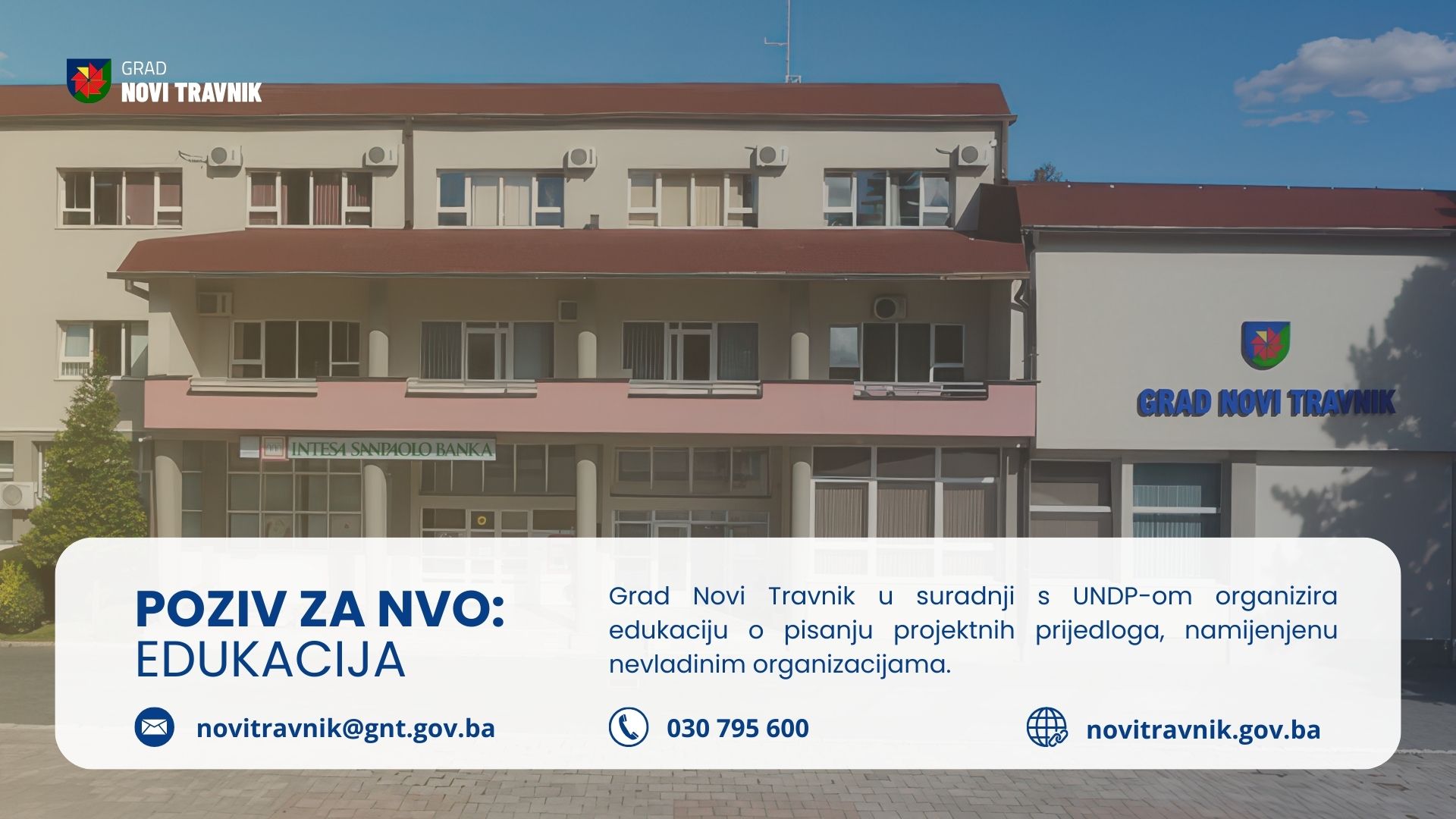 Poziv NVO: Edukacija o pisanju projekata