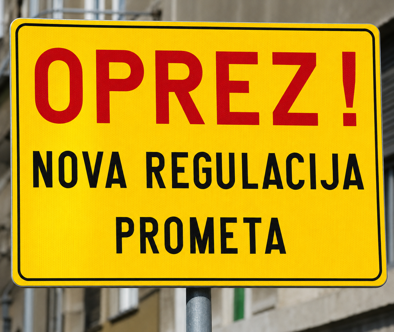 Privremena regulacija prometa u ulicama Kalinska i Patriotske lige 