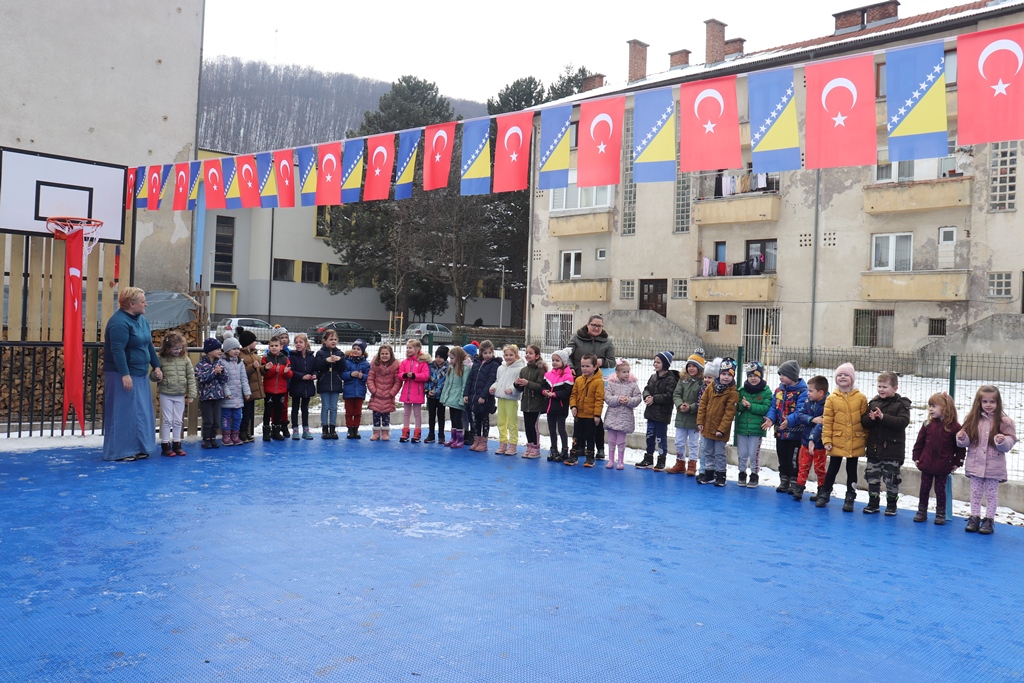 Otvoreni „Dječji sportski tereni“ u JU „Dječji vrtić“ Novi Travnik