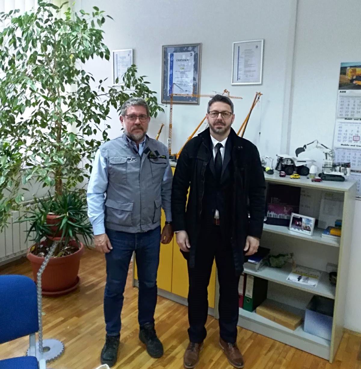 Selver Zukić posjetio poduzeće "ADK"